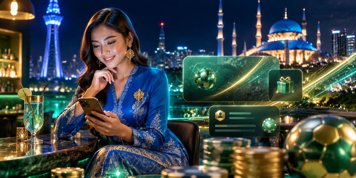 Woman receiving a deposit bonus in Selangor